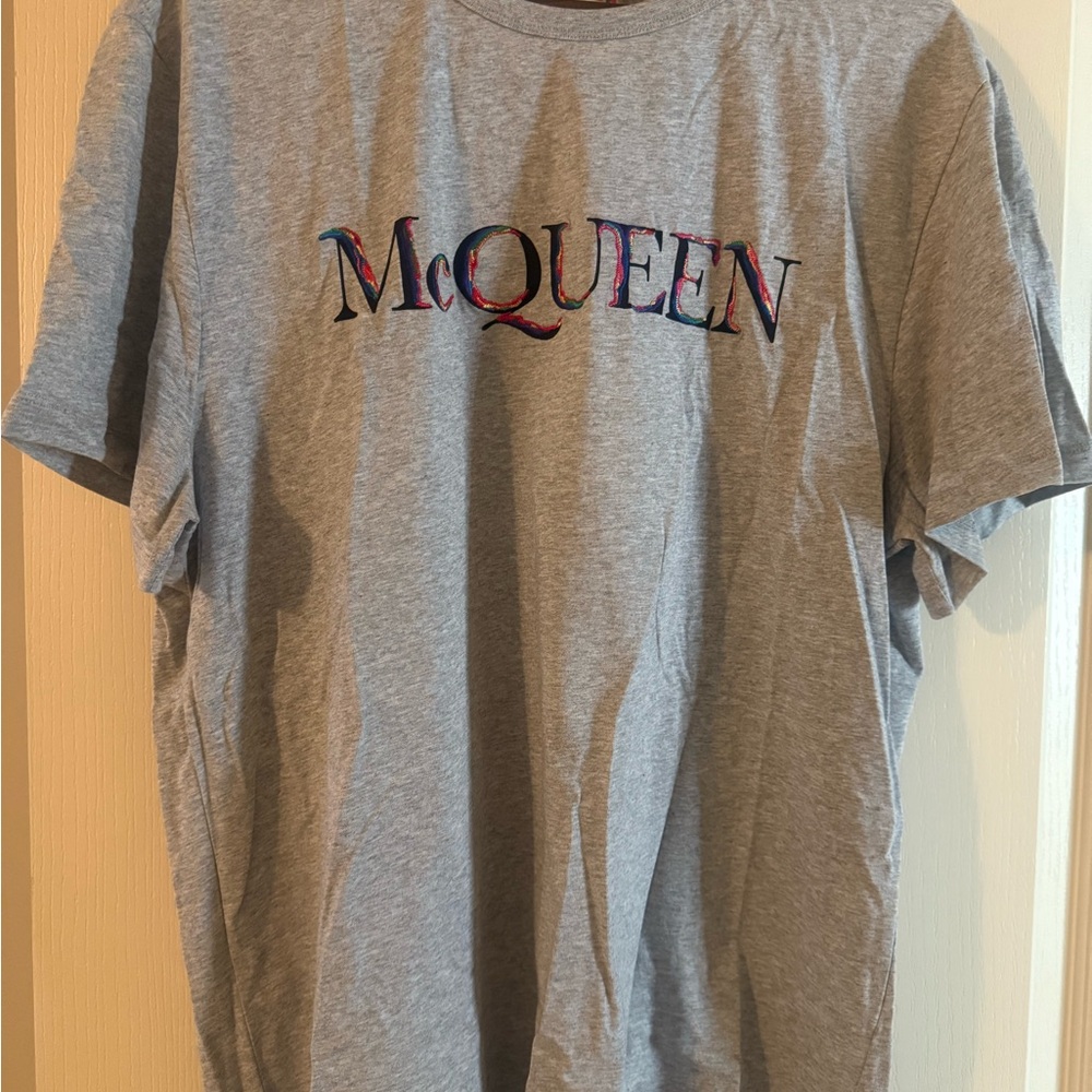 McQueen Gray T-Shirt for Men